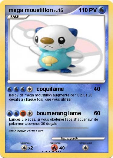 Pokemon mega moustillon