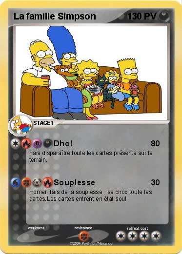 Pokemon La famille Simpson