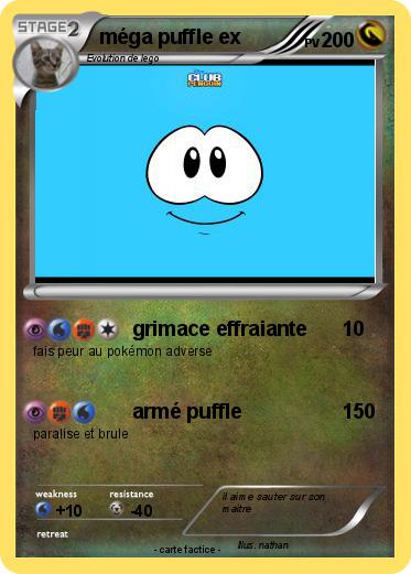 Pokemon méga puffle ex