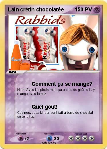 Pokemon Lain crétin chocolatée