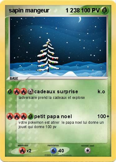 Pokemon sapin mangeur          1 238 