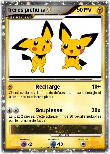 Pokemon freres pichu