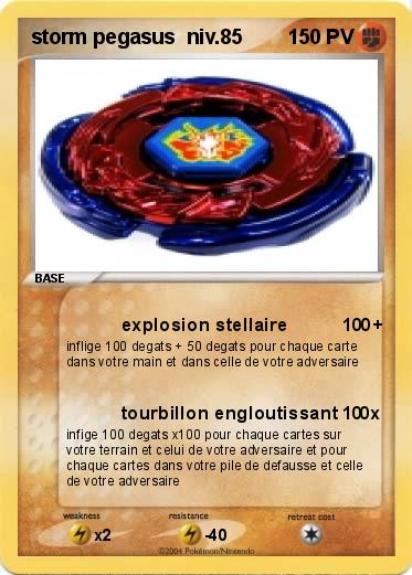 Pokemon storm pegasus  niv.85  