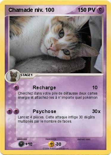 Pokemon Chamade niv. 100