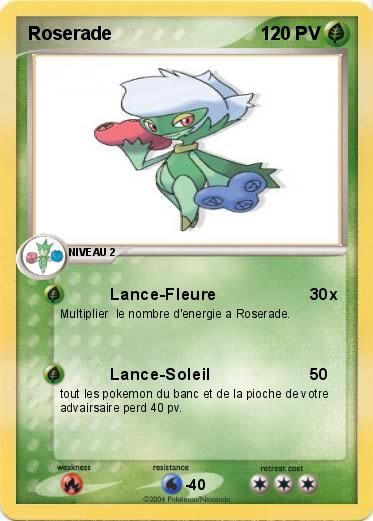 Pokemon Roserade