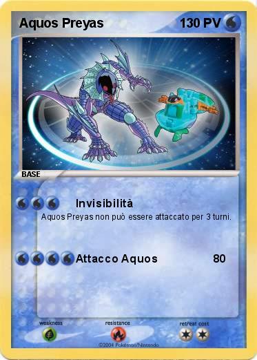 Pokemon Aquos Preyas