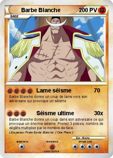 Pokemon Barbe Blanche