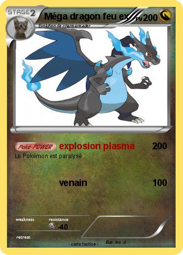 Pokemon Méga dragon feu ex