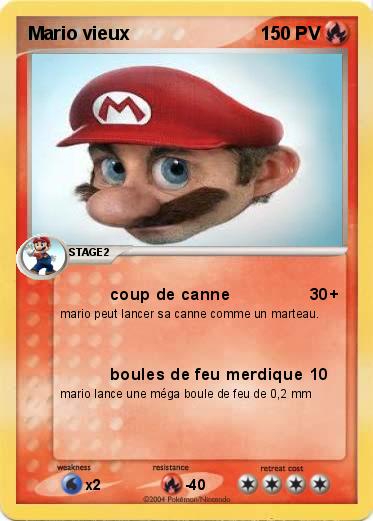Pokemon Mario vieux