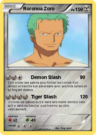 Pokemon Roronoa Zoro