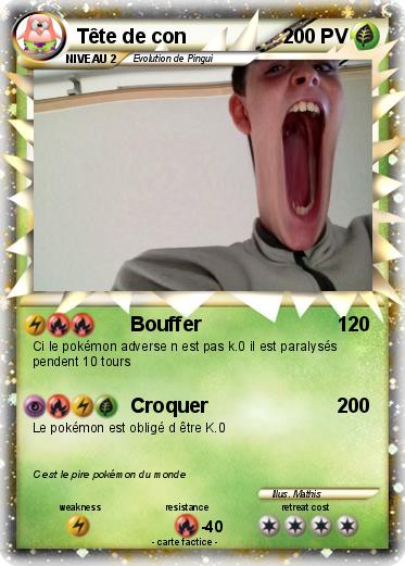 Pokemon Tête de con
