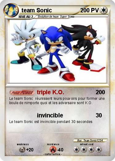 Pokemon team Sonic