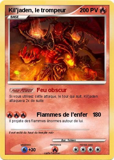 Pokemon Kil'jaden, le trompeur