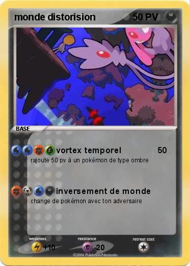 Pokemon monde distorision