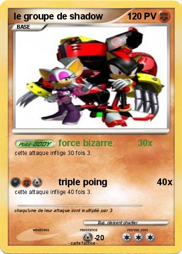 Pokemon le groupe de shadow