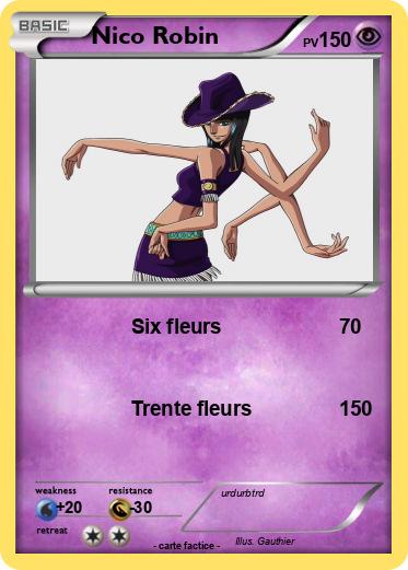 Pokemon Nico Robin