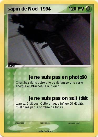 Pokemon sapin de Noël 1994