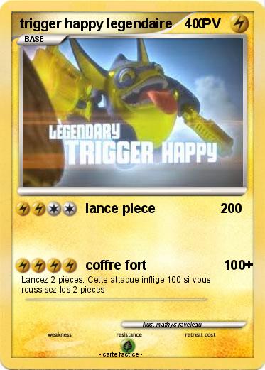 Pokemon trigger happy legendaire       0