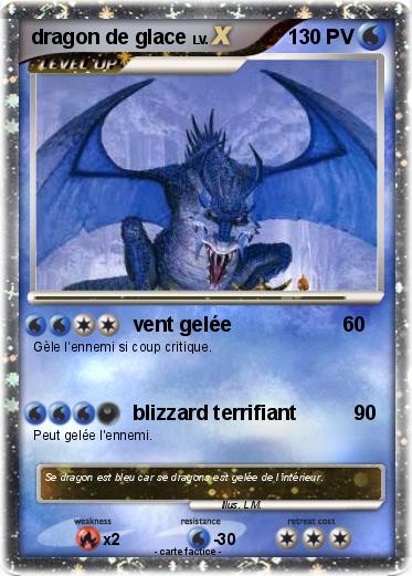 Pokemon dragon de glace