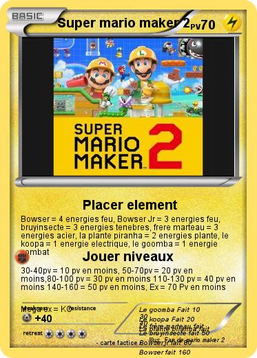 Pokemon Super mario maker 2