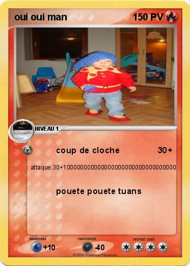 Pokemon oui oui man