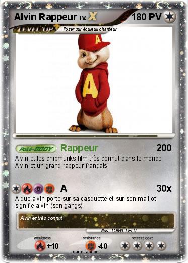 Pokemon Alvin Rappeur