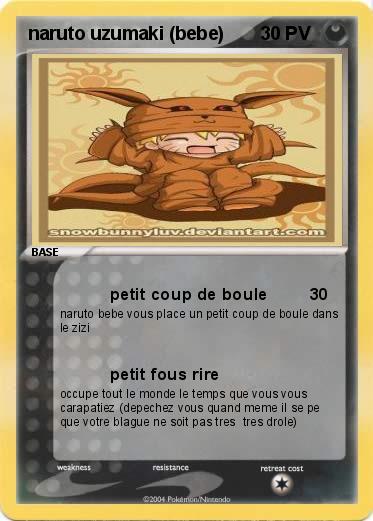 Pokemon naruto uzumaki (bebe)