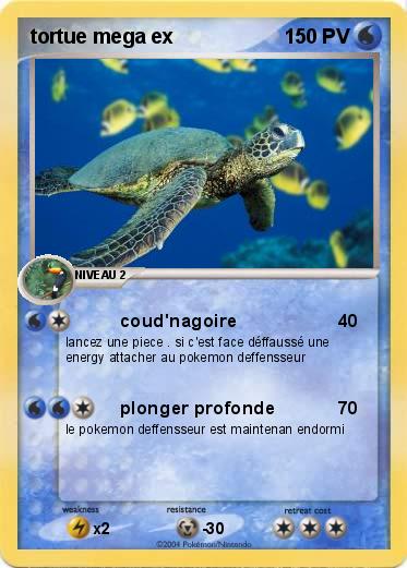 Pokemon tortue mega ex