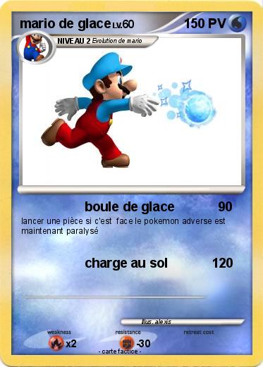 Pokemon mario de glace