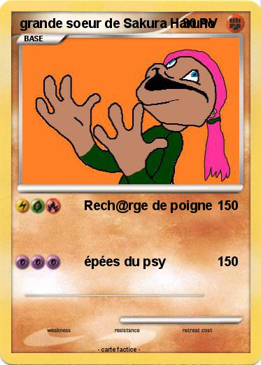 Pokemon grande soeur de Sakura Haruno