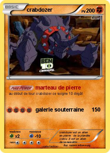 Pokemon crabdozer