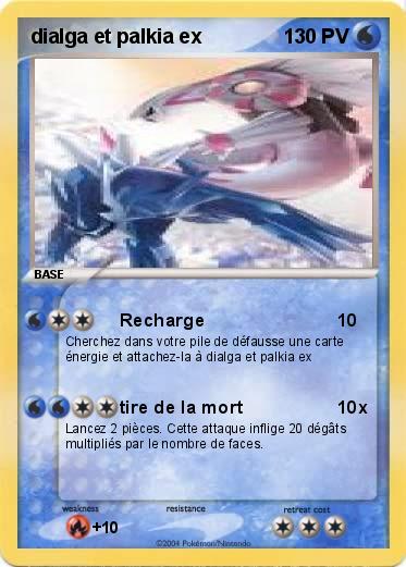 Pokemon dialga et palkia ex