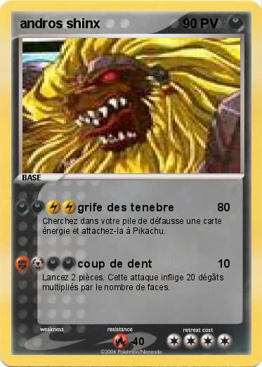 Pokemon andros shinx