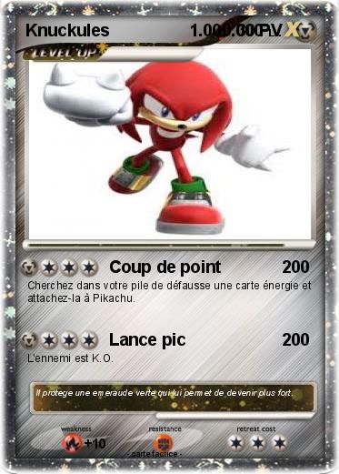 Pokemon Knuckules                 1.000.000
