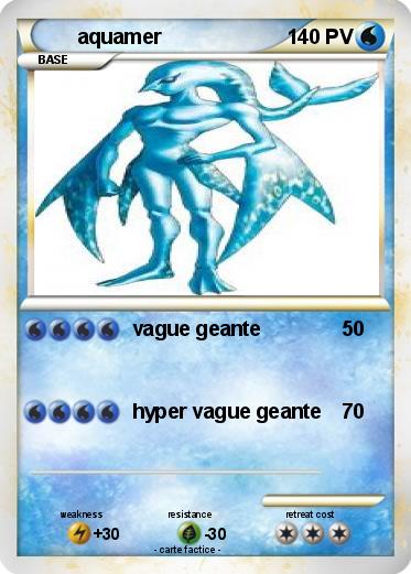 Pokemon aquamer