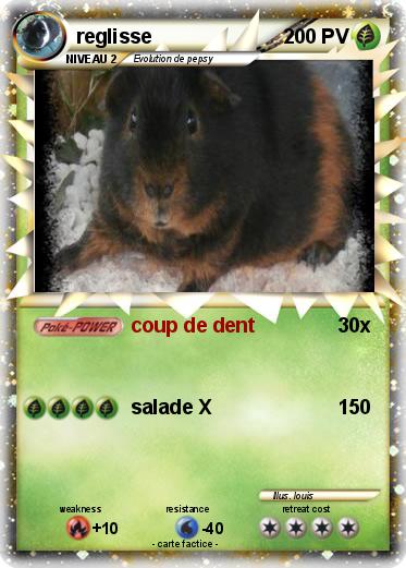 Pokemon reglisse
