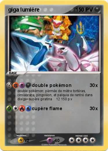 Pokemon giga lumière