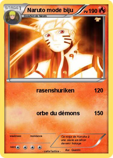 Pokemon Naruto mode biju