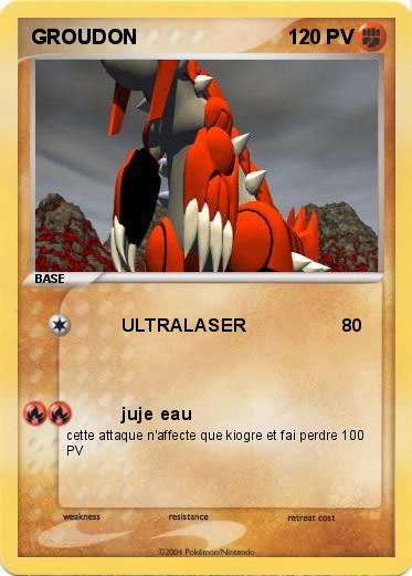 Pokemon GROUDON