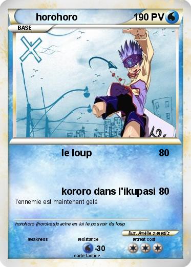 Pokemon horohoro