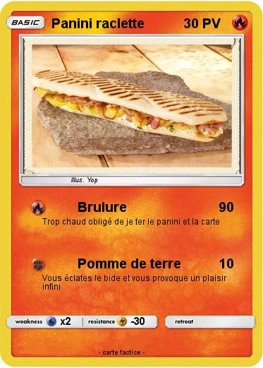 Pokemon Panini raclette