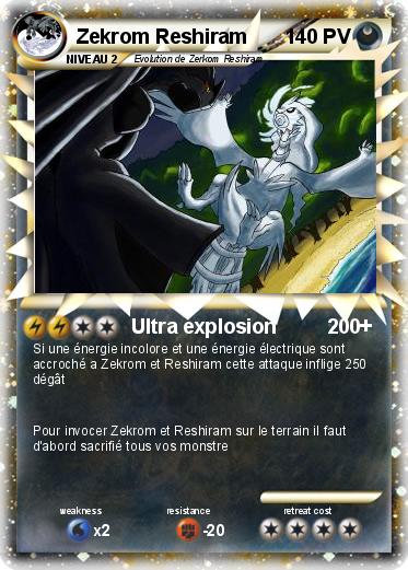 Pokemon Zekrom Reshiram