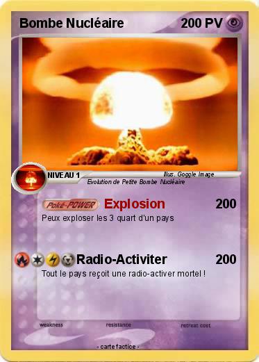 Pokemon Bombe Nucléaire