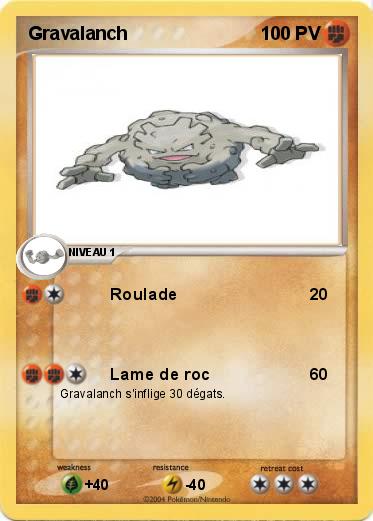 Pokemon Gravalanch