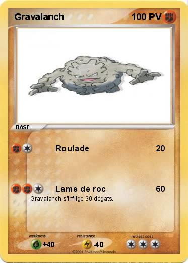 Pokemon Gravalanch