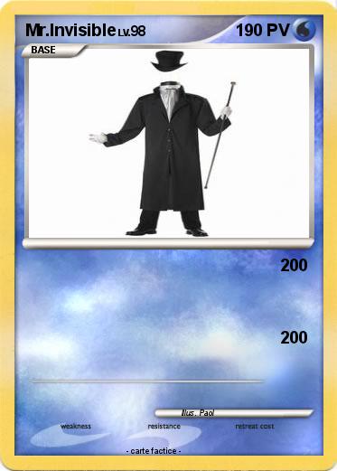 Pokemon Mr.Invisible
