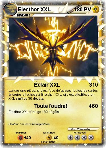Pokemon Electhor XXL