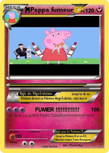 Pokemon Peppa fumeur