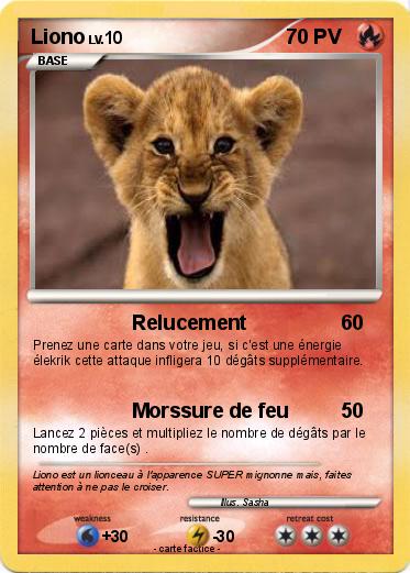 Pokemon Liono
