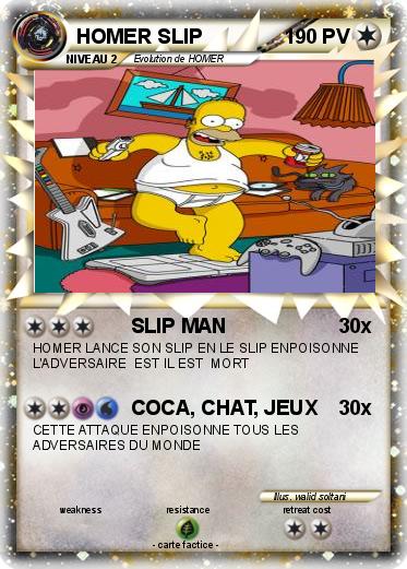 Pokemon HOMER SLIP